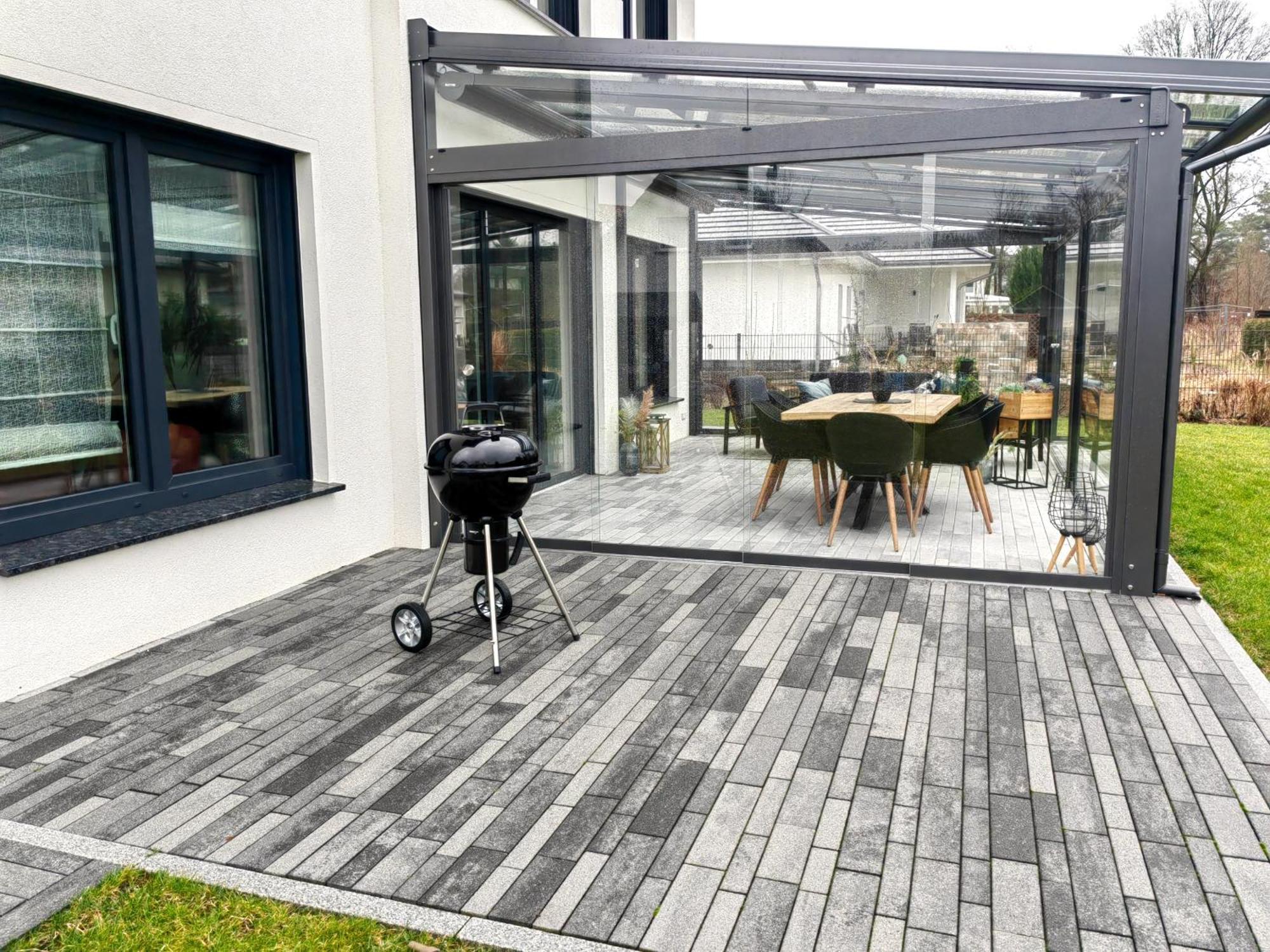 בירקנוורדר Bohnapartments Luxury Villa Berlin - 210Qm - Wintergarten - Kamin - 4 Kostenlose Parkplaetze - 6 Schlafzimmer - Neubau - Luxusausstattung מראה חיצוני תמונה