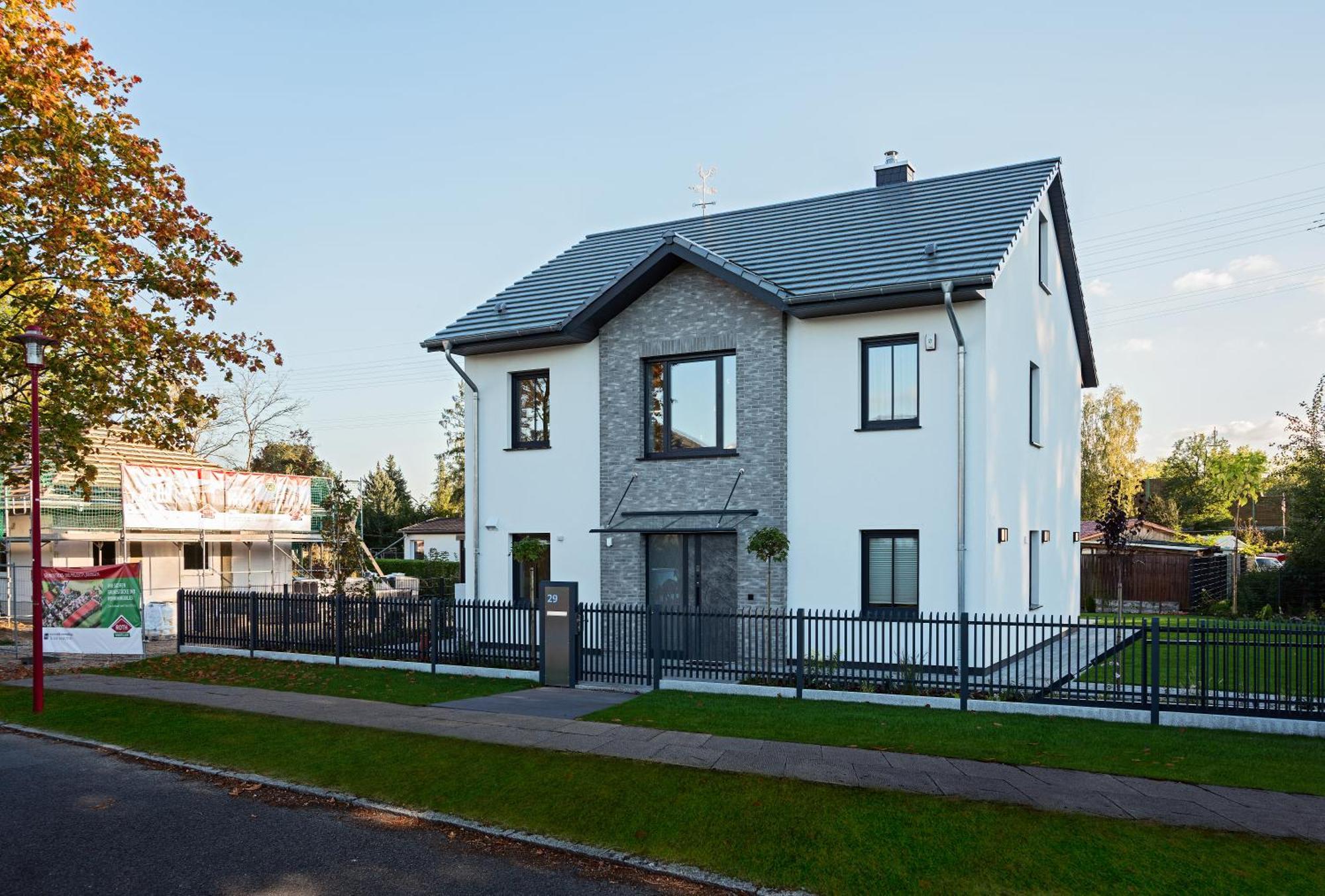 בירקנוורדר Bohnapartments Luxury Villa Berlin - 210Qm - Wintergarten - Kamin - 4 Kostenlose Parkplaetze - 6 Schlafzimmer - Neubau - Luxusausstattung מראה חיצוני תמונה