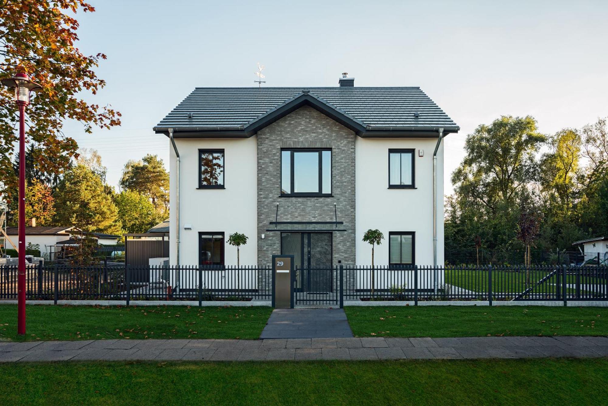 בירקנוורדר Bohnapartments Luxury Villa Berlin - 210Qm - Wintergarten - Kamin - 4 Kostenlose Parkplaetze - 6 Schlafzimmer - Neubau - Luxusausstattung מראה חיצוני תמונה